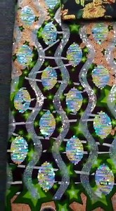 1.9K views · 27 reactions | Ankara with Sequins and embroidery...