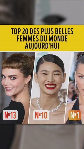 Top 20 des plus belles femmes du monde aujourd'hui | Sympa