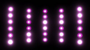 party lights (flashing lamps) spotlight flash lighting bulb. rhythm of burning lights. ideal for music clips. movement in different ways. lights from different angles. Spotlights