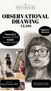 16 shares | ✨ New Class Alert! ✨ Our Observational Drawing Class is...