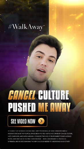 This isn’t a traditional #WalkAway story. Former far-left voter says cancel culture, strategic hate campaigns, and labeling moderates as extremists made the space exhausting. He’s essentially exposing the culture from the inside — and explaining why normal people are stepping back. This is why people are walking away. #WalkAway @notrichiejames