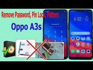 Remove Password, Pin Lock, Pattern Oppo A3s with Unlocktool, no test point, no any box