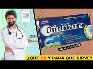DIFENHIDRAMINA💊¿Qué es y para que sirve? ¿AYUDA A DORMIR? | ¡Descubre todos los detalles!