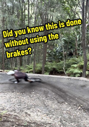 This corner is all about commitment no brakes, just technique and flow #mtb #mountainbike #mtbskills #enduro #downhill #bikelife #cycling