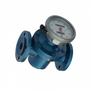 [Hot Item] Cast Iron Material Pd Mechanical Fuel Oil Oval Gear Flow Meter