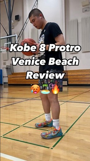 KOBE 8 PROTRO VENICE BEACH REVIEW! 🎨😍🏝️