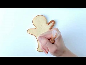 How to Decorate Gingerbread Man Cookies