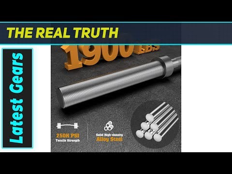 FEIERDUN Olympic Barbell: The Ultimate 1900 LBS Powerhouse for Your Gym!