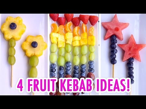 4 Easy & Healthy Fruit Kebabs! - HGTV Handmade