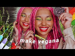 Make VEGANA da MoNA, Milk e Kunst - NOVAS MARCAS: Maquia & Fala