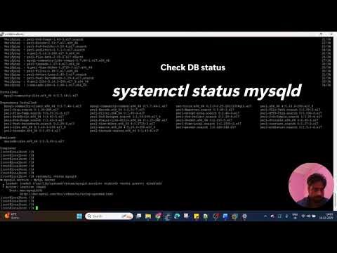 How to check MYSQL DB status & Start Service #mysql #mysqldb #mysqldba
