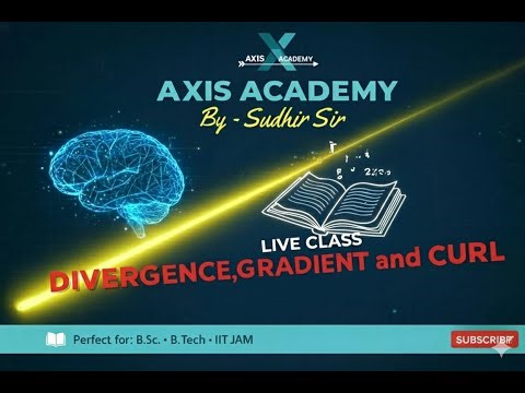 LIVE Class: "VECTOR INTEGRATION" (L-01)