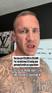 $15k play to come up fresh out of prison, easy way to get funding to start your brokerage #businessfunding #freightbrokerage #pgloans | Felon Entrepreneur