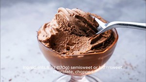 Homemade Chocolate Mousse Recipe