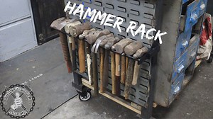 Workshop Hammer Rack