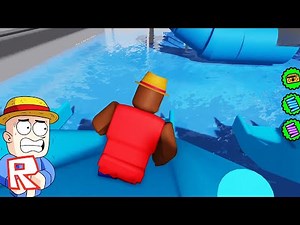 ESCAPAMOS DE LA PRISIÓN PARQUE ACUATICO EN ROBLOX! 😱