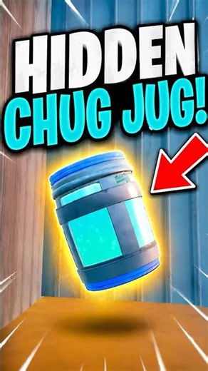 Find the Hidden Chug Jug Before... #fortnite #fortnitechallenge #fortniteshorts