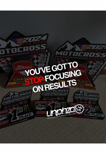 You've got to stop focusing on results. It's killing your performance. Every athlete wants the result, the win, the championship. But what separates the winners from the losers is the ability to detach from that result and focus on what it takes to get there. The training through the week leading into race day, the process of actually racing and performing at your best, and hitting your marks. By the time the gate drops, the work has already (or should have already) been put in. What happens is 