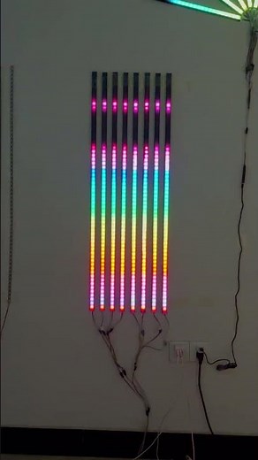 Rhythm Light Bar RGB Sound Control Rhythm Recognition Light Bar#sound #rgb #ledlights #music