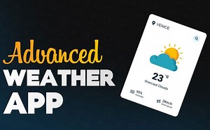 使用HTML、CSS和JavaScript制作根据地区查看天气情况的APP