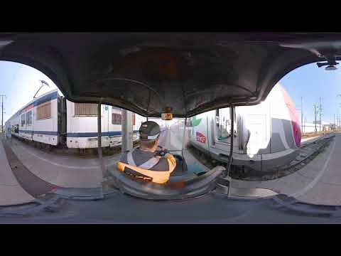 Sébastien and Anthonin, SNCF train maintenance