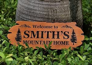 Personalized 3D Family Name Decor for Outdoor, Hunting, and Camping Enthusiasts.Personalized Cabin Sign Outdoor Wood Sign Welcome Sign Rustic Decor Custom Wood Sign
