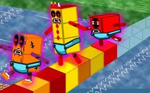 【GM Animation】数字积木宝宝之僵尸宝宝迷宫闯关