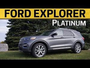 The 2023 Ford Explorer Platinum is excellent