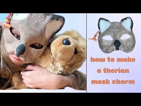 How To Make: Therian Mask Charm | BUZZILAND