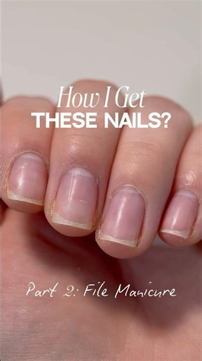 Part 2 | File-Based Manicure before applying Active Glow.🫧 #filemanicure #nails #manicurist
