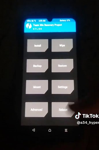 Installing TWRP Recovery on Samsung A34