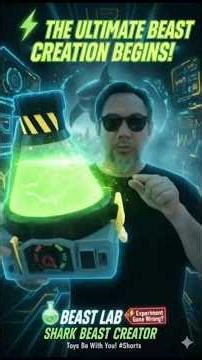 Is It ALIVE? The Beast Lab Shark Beast Creator Experiment!