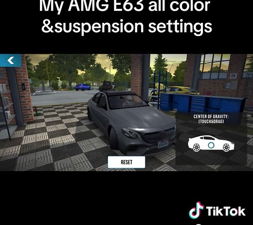 AMG E63 Color Code and Suspension Settings Explained