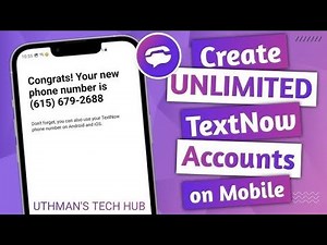 Textnow Account Create 2025 | Textnow Update New Trick | Unlimited Text Now Private Working Method
