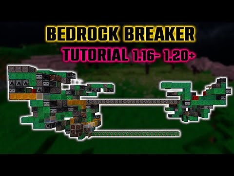 BEDROCK BREAKER - Tutorial - 1.16 - 1.21