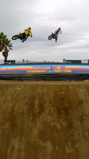 Satisfying Heel-Clicker Motocross Finish
