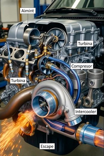 How the turbine works at high turbo revolutions