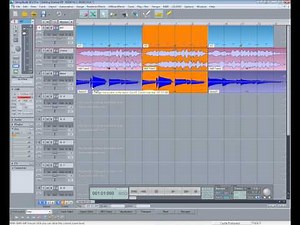 Samplitude Basics 31:Split & Duplicate Objects.