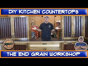 How to Build DIY Kitchen Countertops - The End Grain Workshop