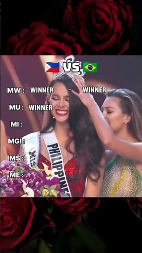 👑 Philippines 🇵🇭 vs Brazil 🇧🇷 | Ultimate Pageant Powerhouse Battle 🔥✨ Who Dominates the Crown?