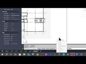 Autocad - Commande MVSETUP Astuce pour aligner des plans dans plusieurs fenêtre de présentation