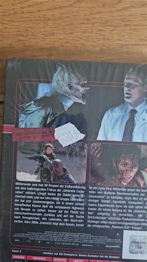 #112 Resident evil : Extinction - Cover C #movie #horror #retro