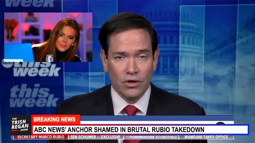 WATCH: Marco Rubio ROASTS George Stephanopoulos on Live TV | Trish Regan