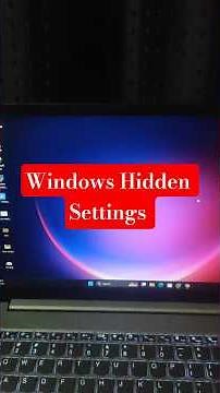 Hidden Settings 🔥| Day-0628 | Windows Tips #techreels #reel #short #windows11tips #windows11