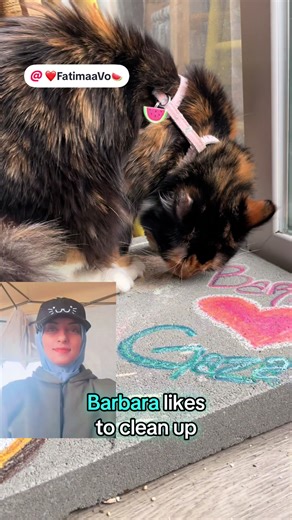 Barbara is a very sweet and silly kitty cat girl. How do you clean up after arts and crafts? @❤ Fatimaa Vo 🍉 @let_go_my_meg_o #barbara #smesh #catart #catsoftiktok #artsandcrafts
