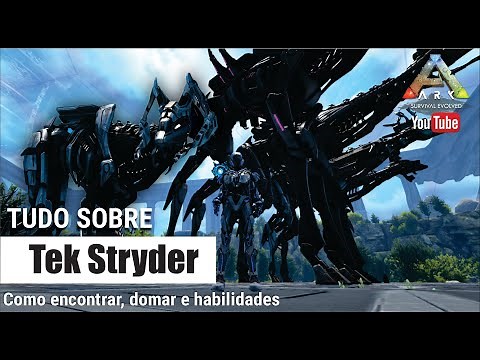 TEK STRYDER, Tudo que você precisa SABER! ┃Ark Survival Tutoriais