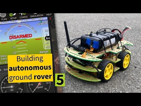 Building autonomous robot on ArduRover. Part 5 - ArduRover firmware flashing and initial setup