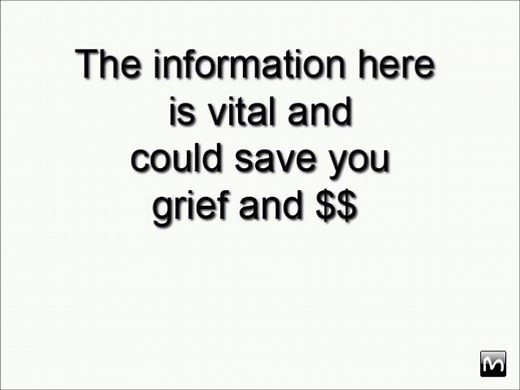Avoiding Scams: The basics