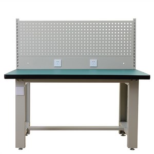 [Hot Item] Metal Workbench Tool Steel Frame Work Table with Drawer Garage Workbench