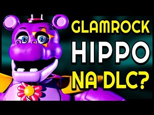 GLAMROCK HIPPO em FNAF Security Breach? História MEDIOCRE MELODIES! Banda de animatrônicos esquecida
